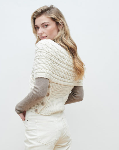 Omslagdoek | Crossover Aran Wrap