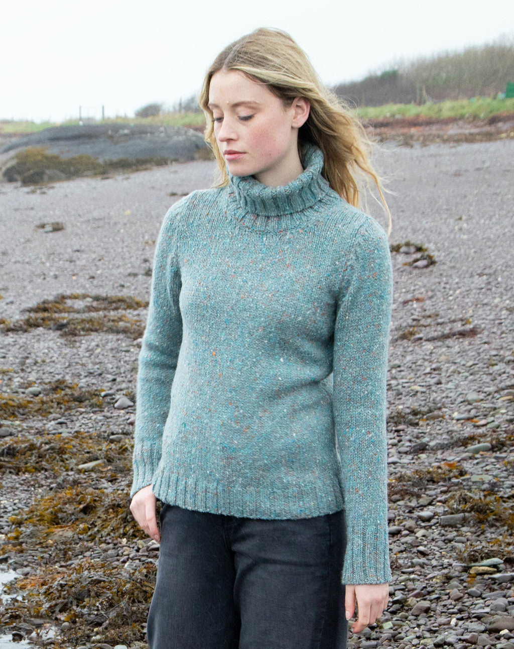 Donegal coltrui | Polo Neck Jumper