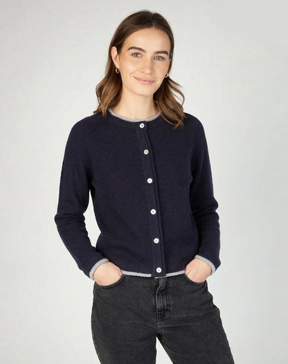 Zacht Iers vest met kasjmier| Killiney Cardigan