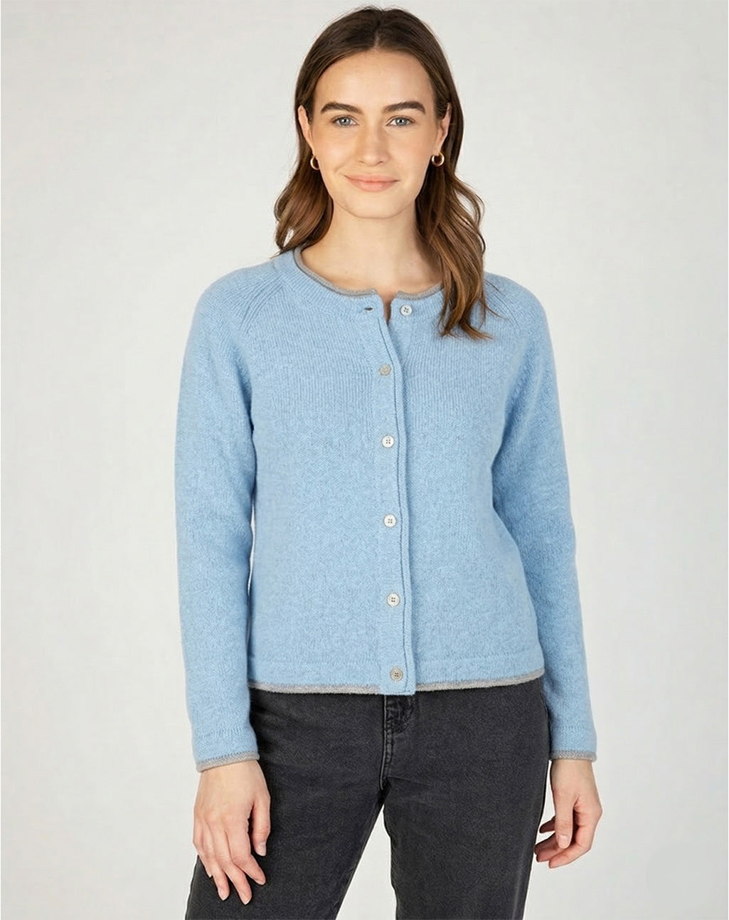 Zacht Iers vest met kasjmier| Killiney Cardigan