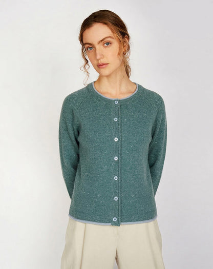 Zacht Iers vest met kasjmier| Killiney Cardigan