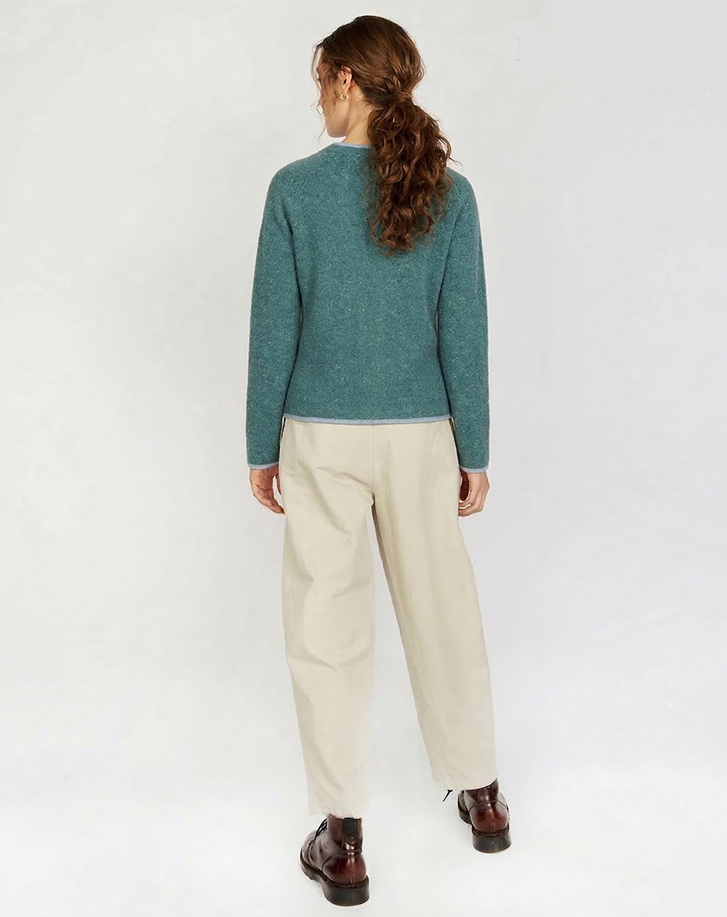 Zacht Iers vest met kasjmier| Killiney Cardigan