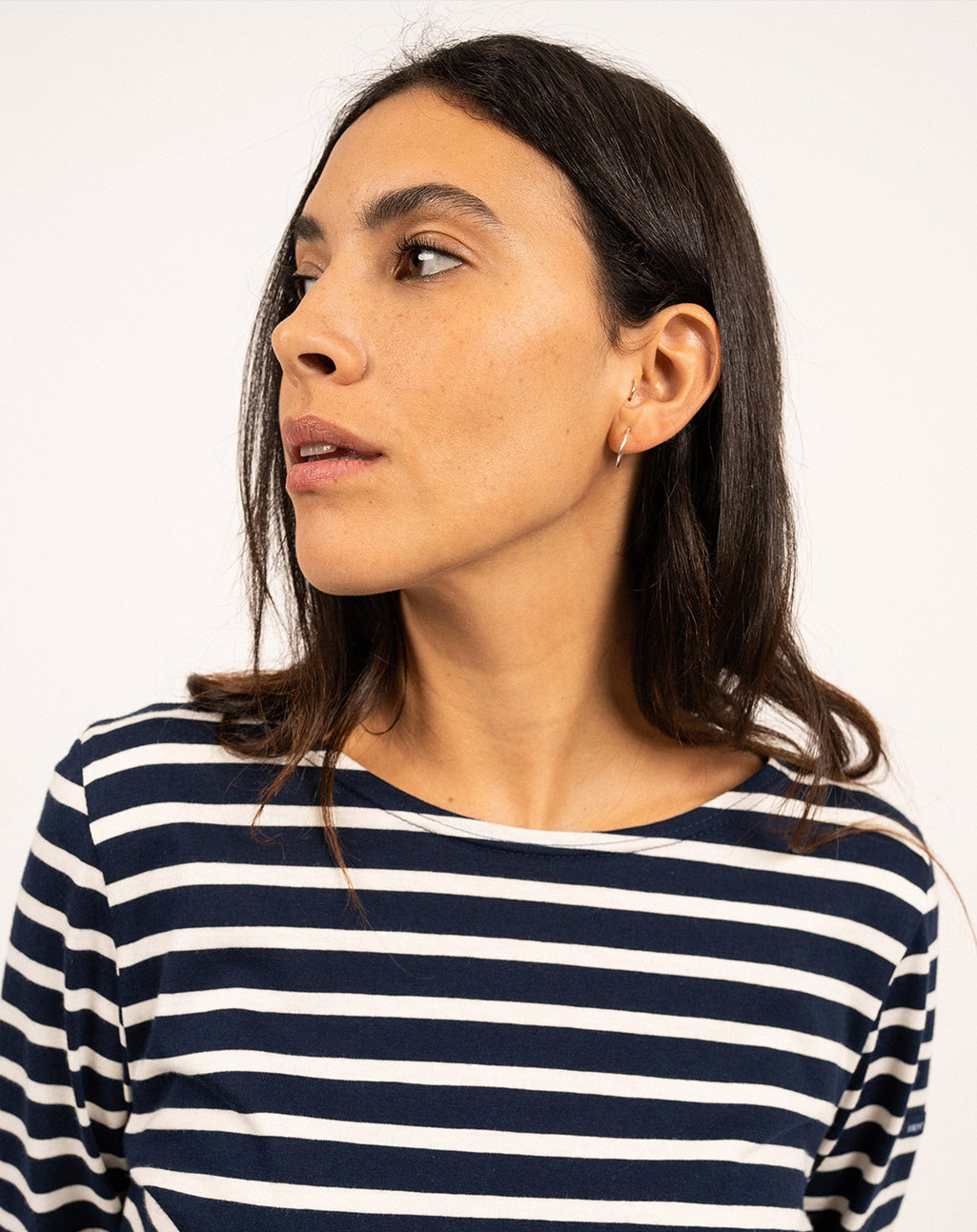 Traditioneel Bretons gestreept shirt | LICHT KATOEN | Minquidame