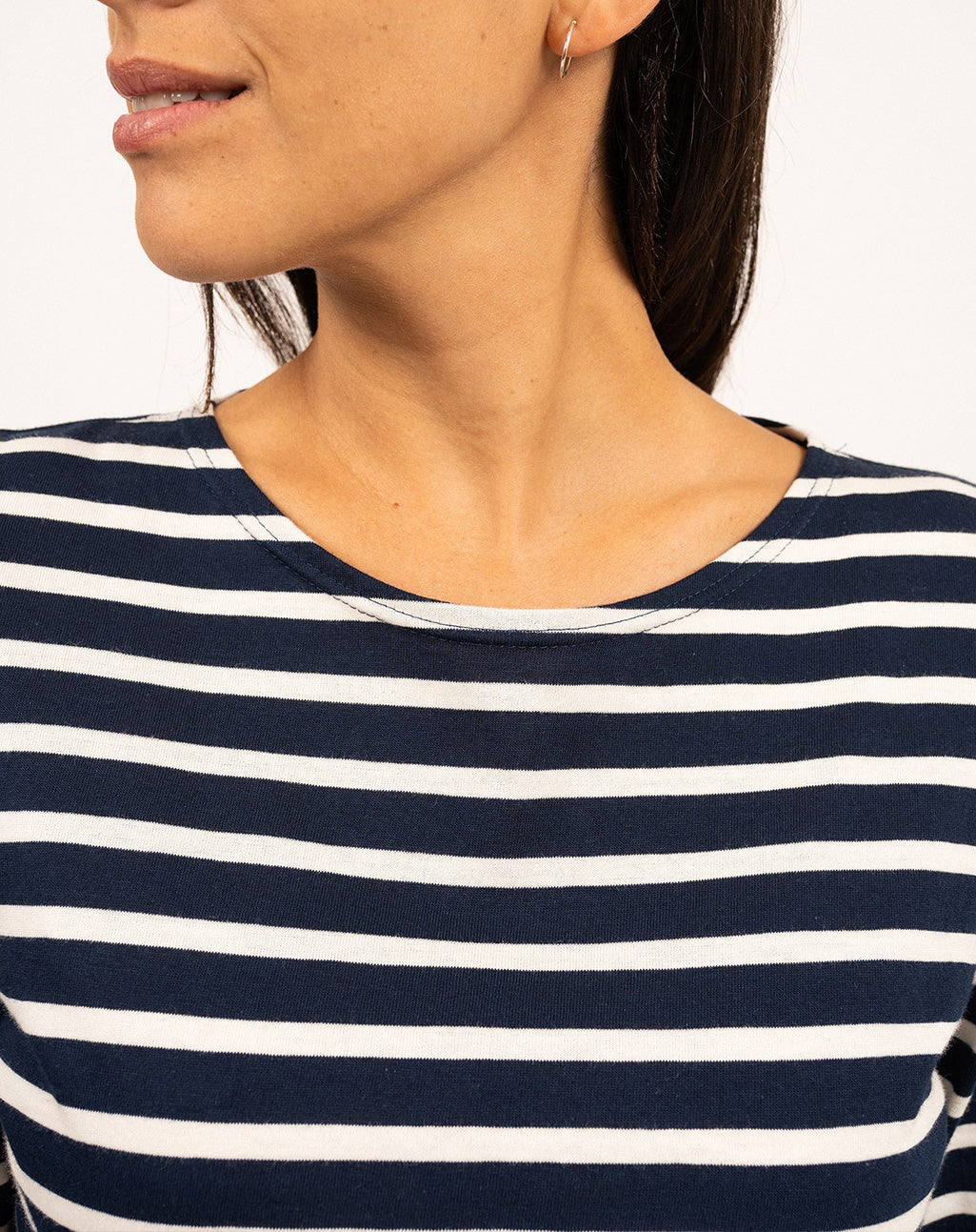 Traditioneel Bretons gestreept shirt | LICHT KATOEN | Minquidame