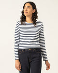 Traditioneel Bretons gestreept shirt | LICHT KATOEN | Minquidame