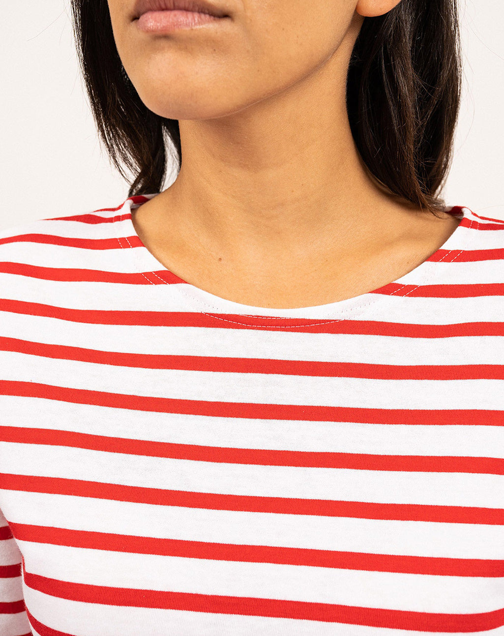 Traditioneel Bretons gestreept shirt | LICHT KATOEN | Minquidame