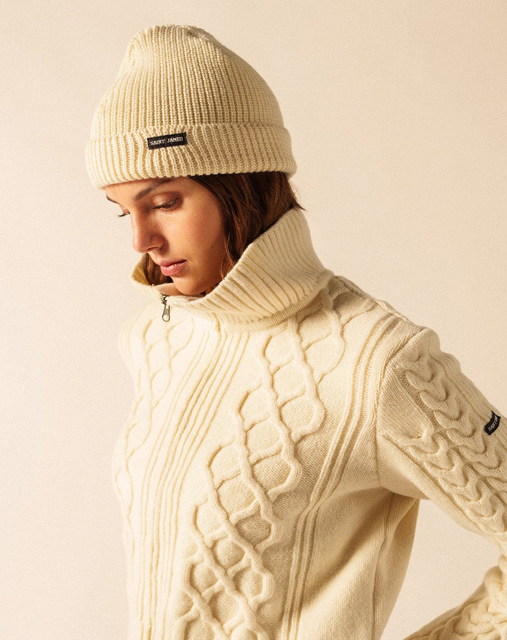 Wollen muts | UNISEX | Bonnet Perlé