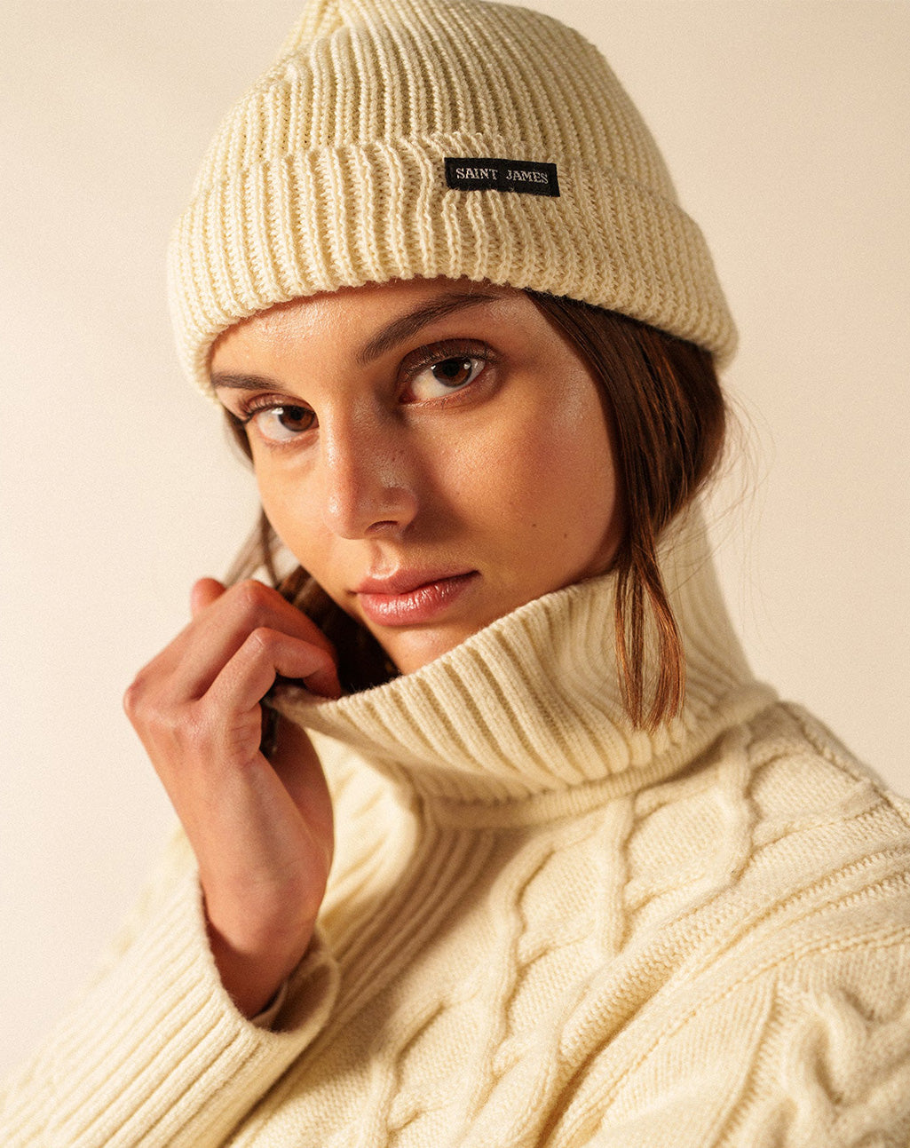 Wollen muts | UNISEX | Bonnet Perlé