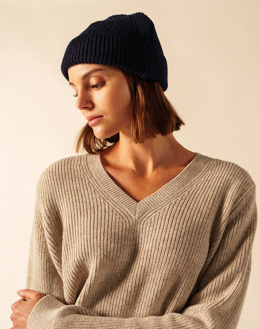 Wollen muts | UNISEX | Bonnet Perlé