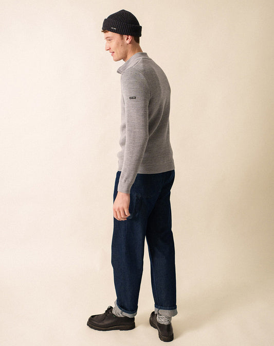 Schipperstrui met knoopsluiting | Bourboule