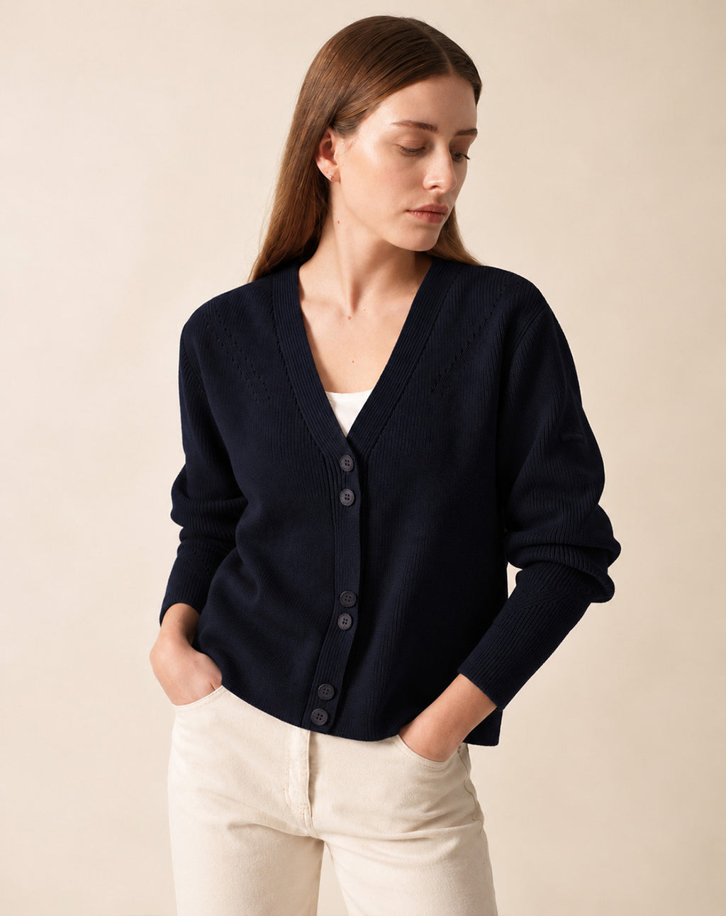 Wollen vest | Aoste