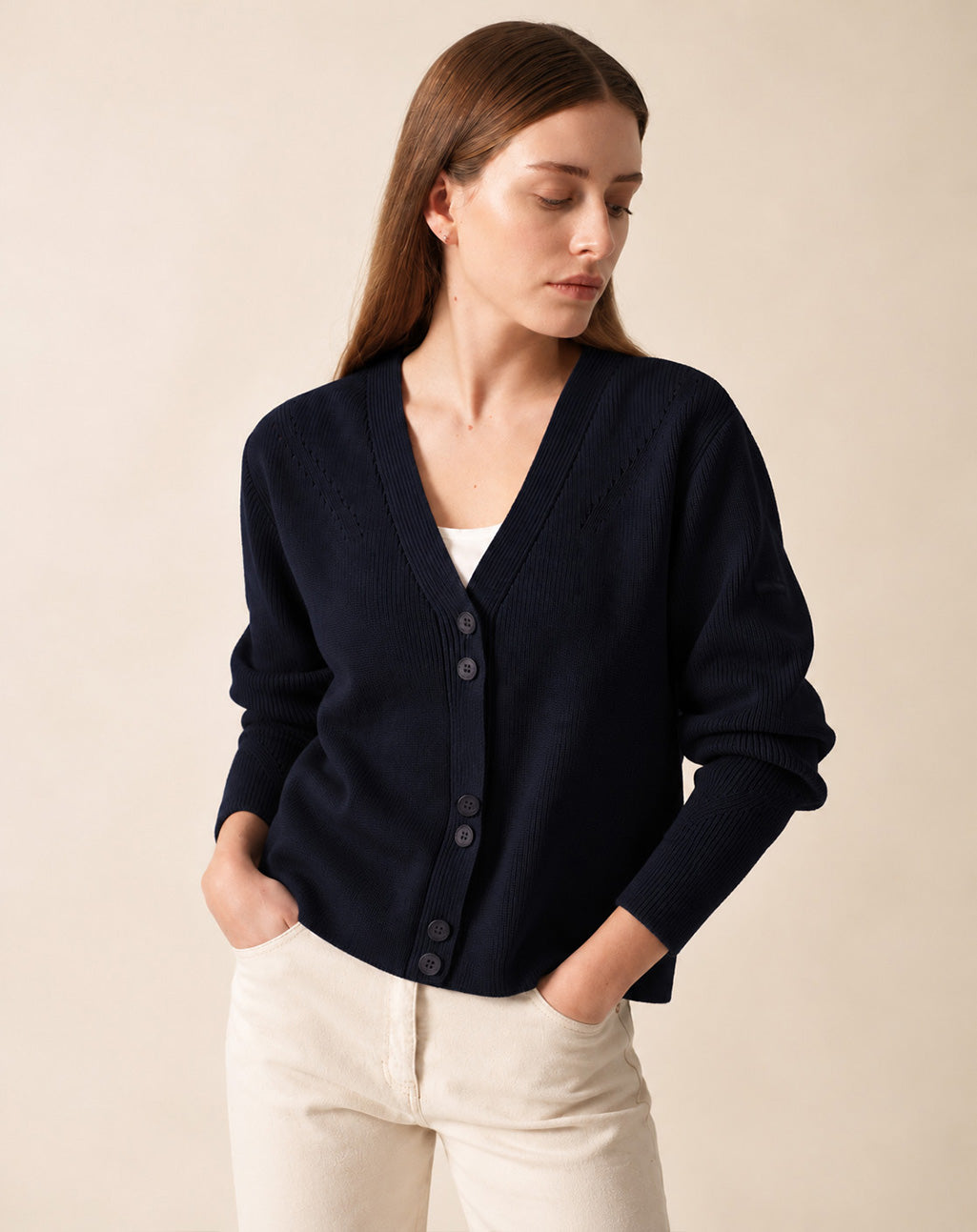 Wollen vest | Aoste
