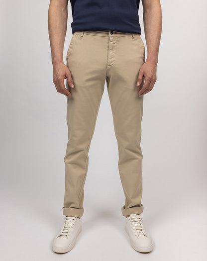 Chino broek van stretch katoen | Voile Été