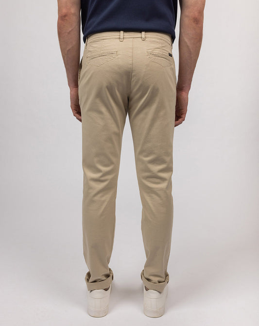 Chino broek van stretch katoen | Voile Été