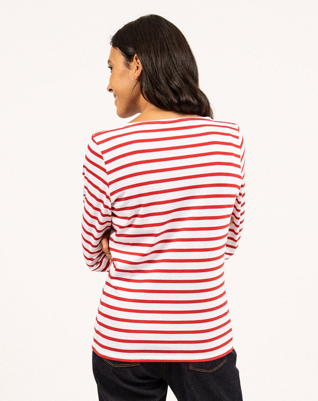 Traditioneel Bretons gestreept shirt ¾ mouw | LICHT KATOEN | Galathée II