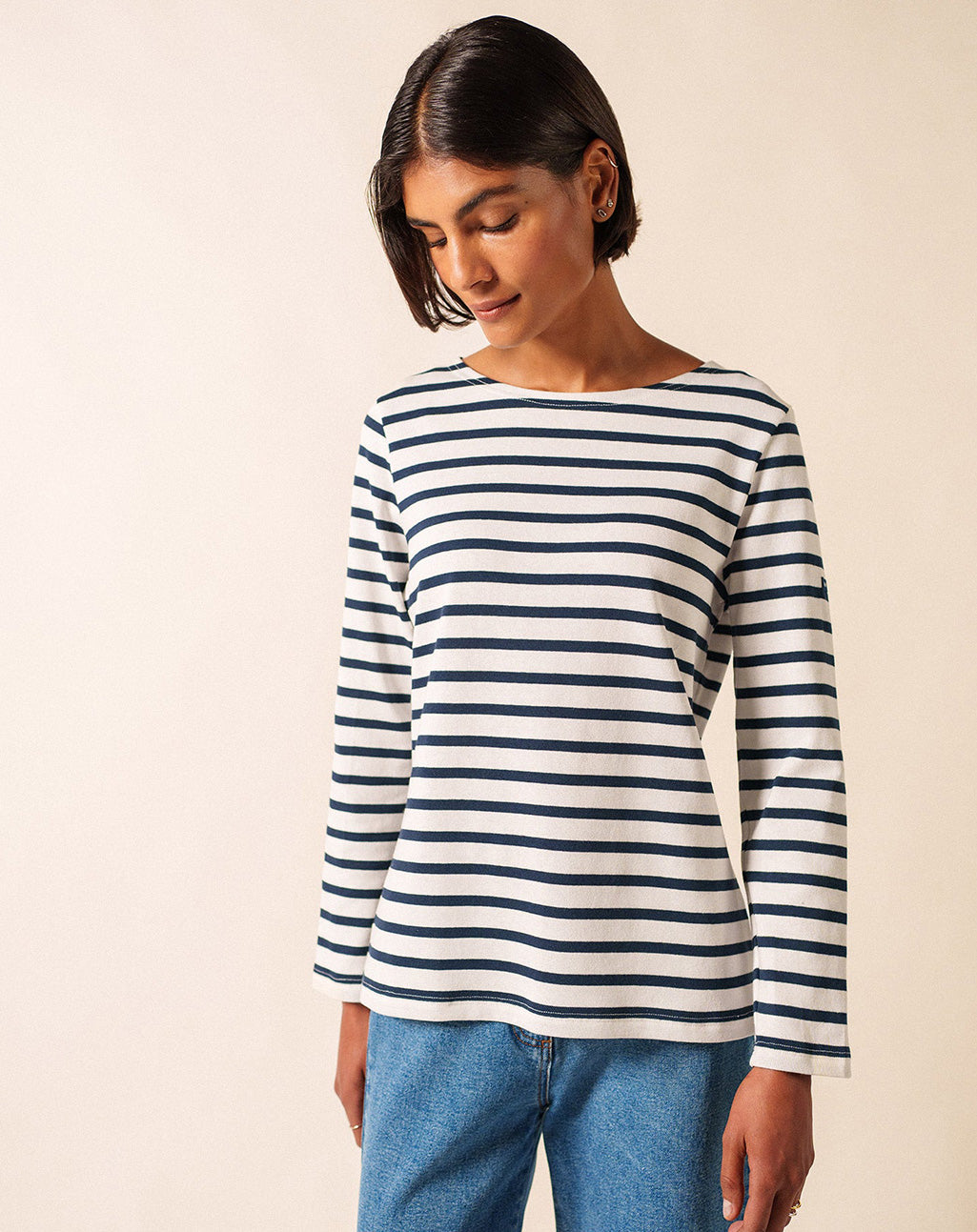 Het klassiek Bretons gestreepte shirt (marinière) | ZWAAR KATOEN | Meridame II