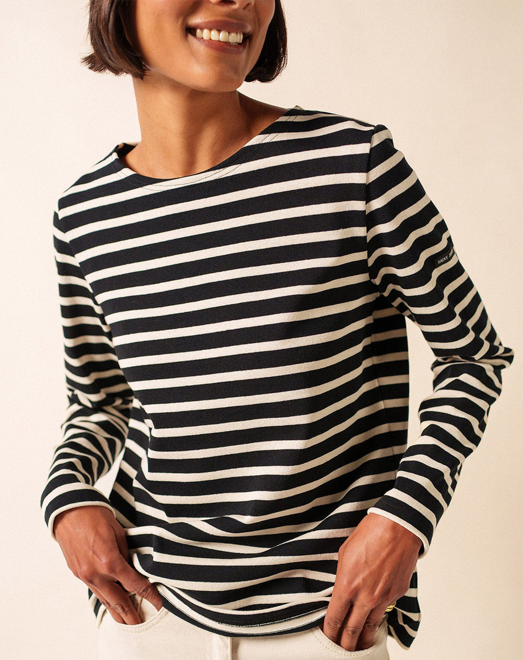 Het klassiek Bretons gestreepte shirt (marinière) | ZWAAR KATOEN | Meridame II