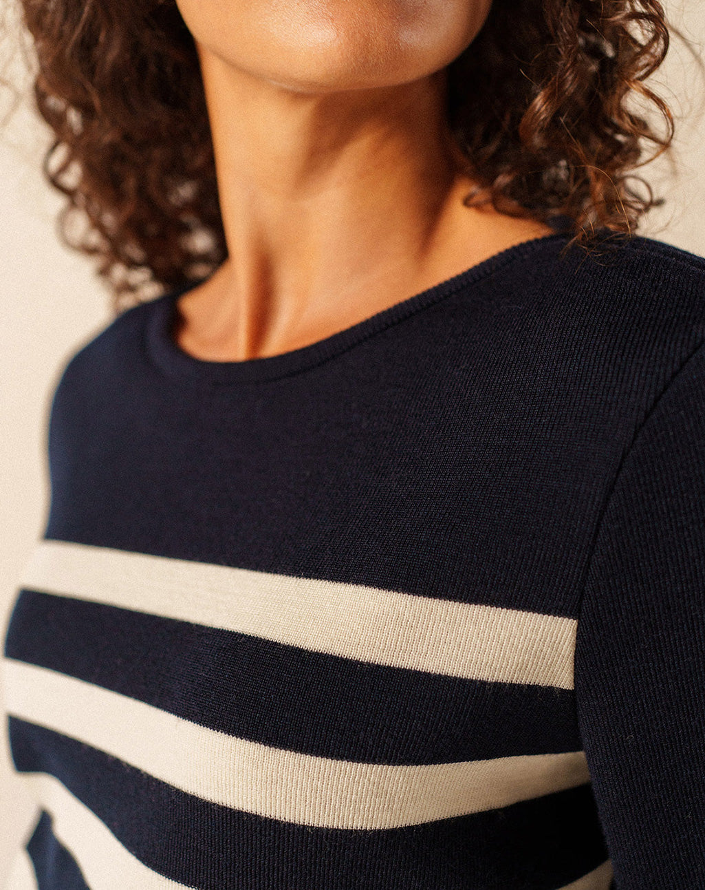 Saint James Marseillan Jumper Wollen Dames Trui Met Boothals Kantje saint-james-marseillan-jumper-wollen-dames-trui-met-boothals-kantje
