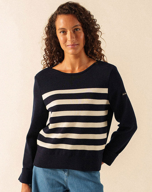 Wollen trui met boothals | Marseillan