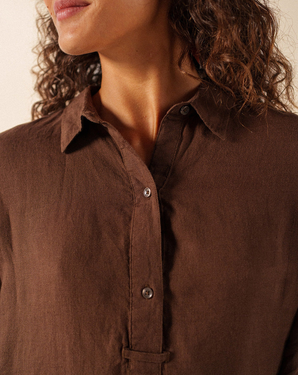 Linnen polojurk | Léonie Lin