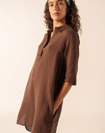 Linnen polojurk | Léonie Lin