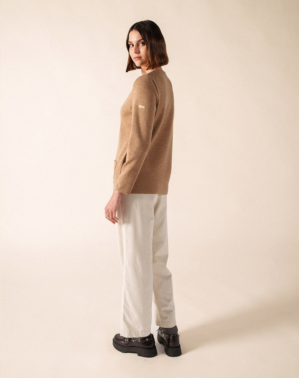 Klassiek wollen V-hals vest | Blainville