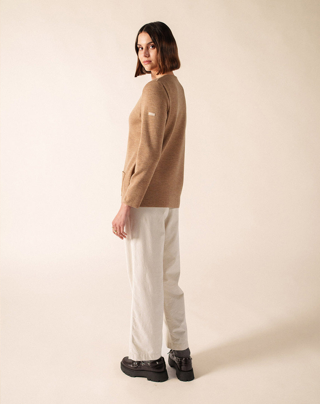 Klassiek wollen V-hals vest | Blainville