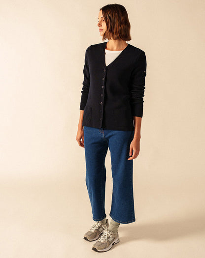 Klassiek wollen V-hals vest | Blainville