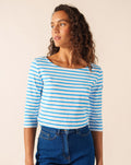 Klassiek Bretons gestreepte anti-UV shirt | Garde-Côte III R