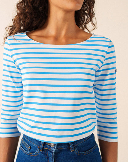 Klassiek Bretons gestreepte anti-UV shirt | Garde-Côte III R
