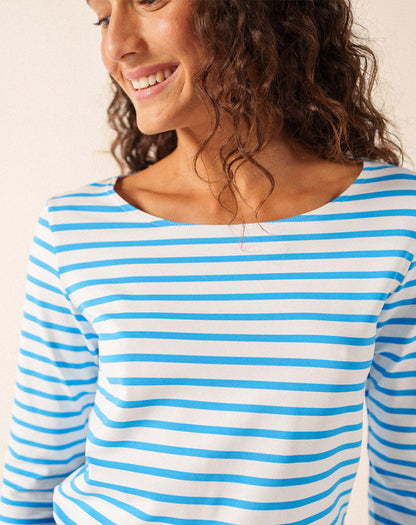 Klassiek Bretons gestreepte anti-UV shirt | Garde-Côte III R
