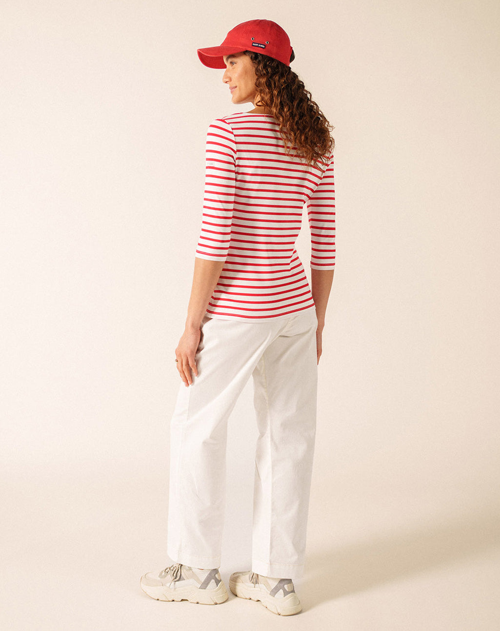 Klassiek Bretons gestreepte anti-UV shirt | Garde-Côte III R