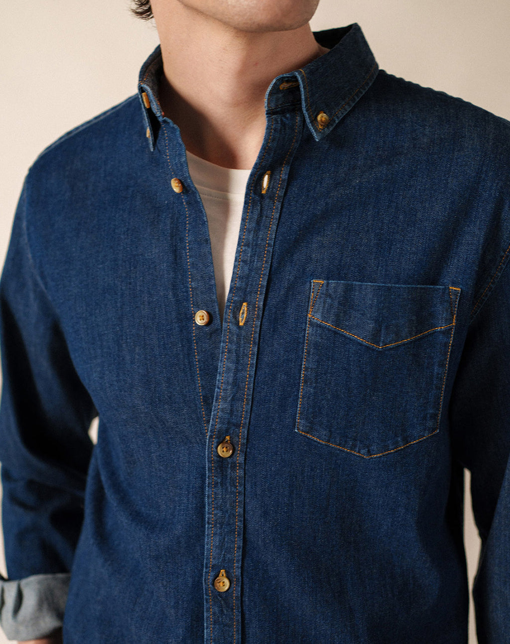 Denim overhemd | Lino ML