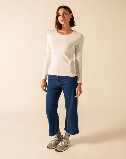 Shirt met lange mouwen | Célina U