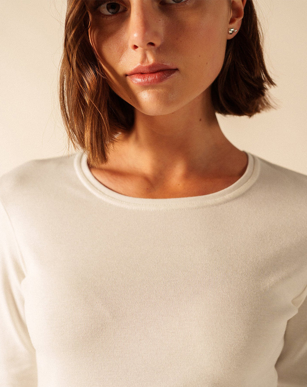 Shirt met lange mouwen | Célina U