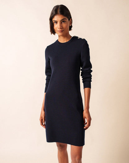 Bretonse jurk van merinowol | Grande Marée U