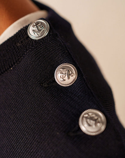 Bretonse jurk van merinowol | Grande Marée U