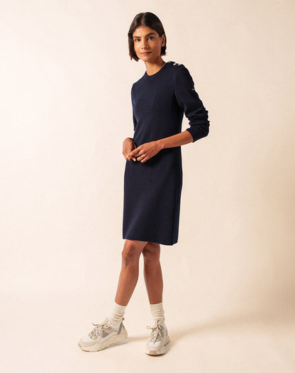 Bretonse jurk van merinowol | Grande Marée U