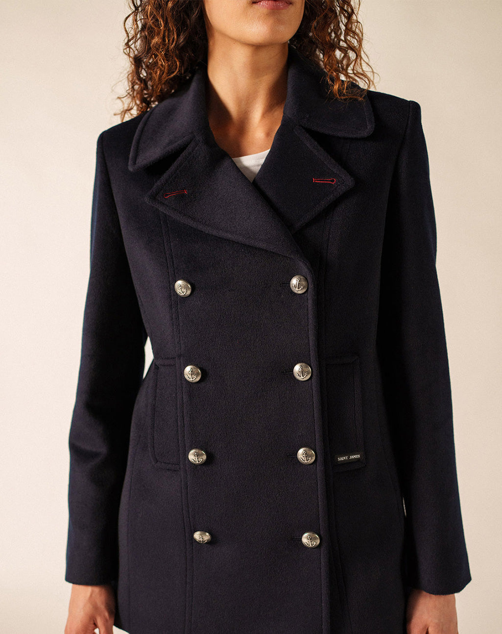 Getailleerde caban met maritieme details | St Briac III