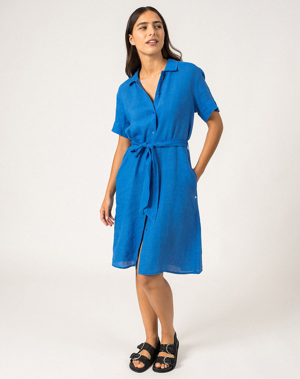 Linnen zomerjurk | Christina