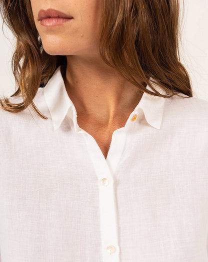 Linnen blouse | Rebecca ML