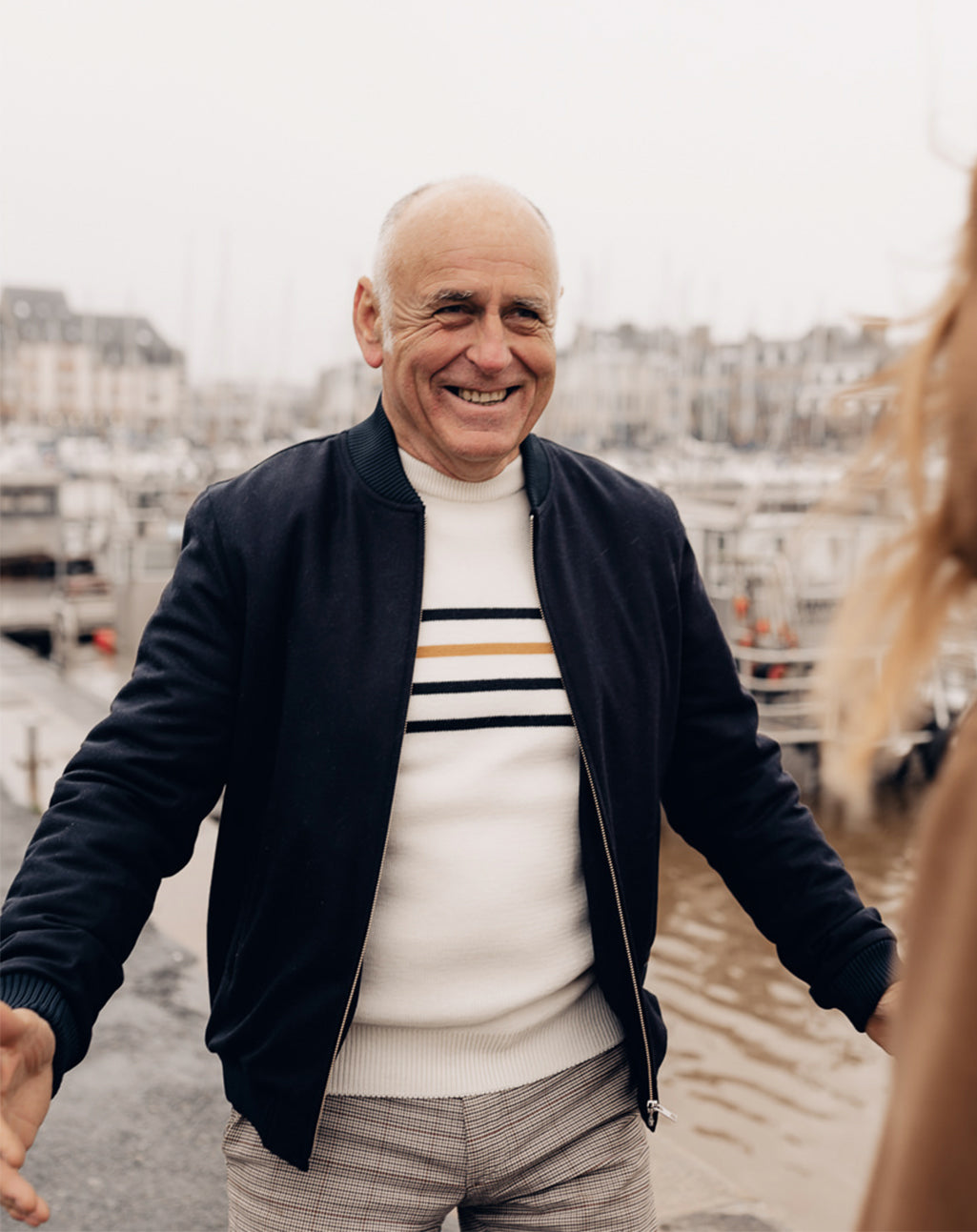 Blouson jack van dunne wol | Bastia 2