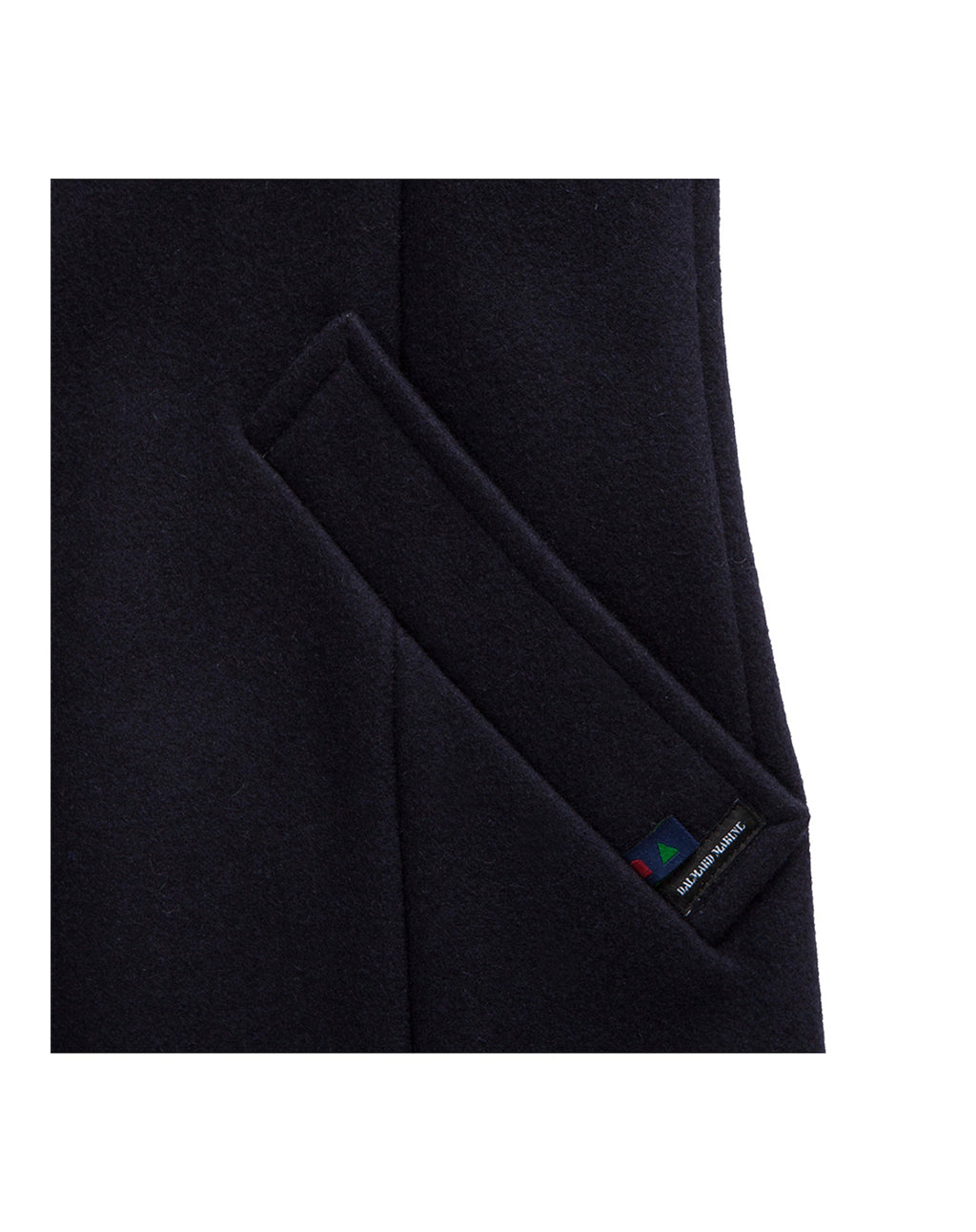 3/4 lange wollen herenmantel | Milan