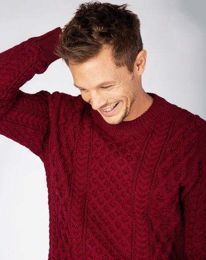 Klassieke Ierse kabeltrui | Blasket
