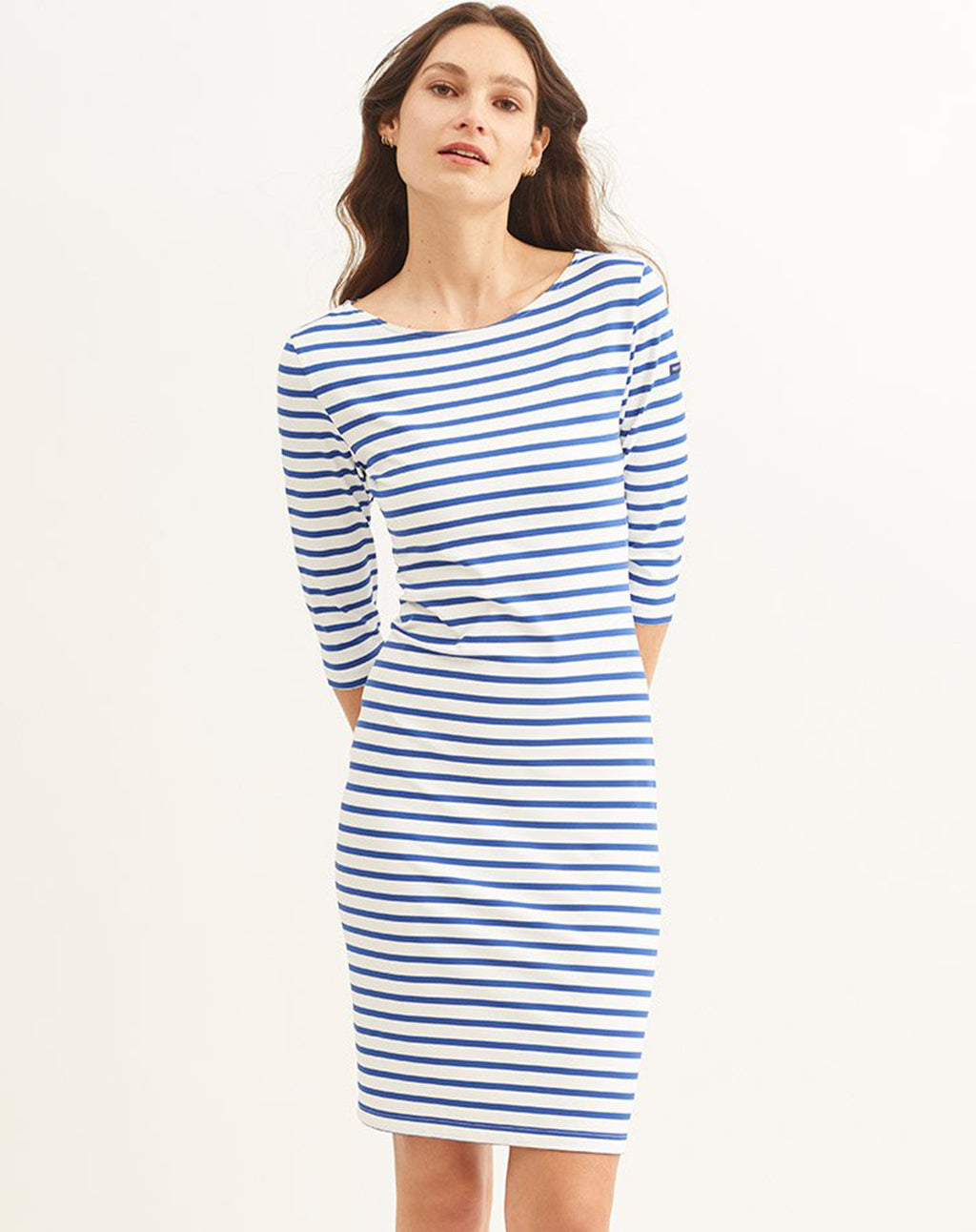 Gestreepte Bretonse jurk met UV-bescherming | Propriano III