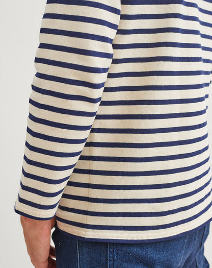 Het traditioneel Bretons gestreepte shirt (marinière) | ZWAAR KATOEN | Guildo R A