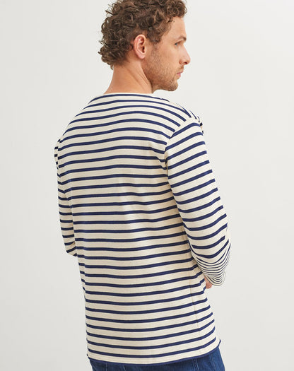 Het traditioneel Bretons gestreepte shirt (marinière) | ZWAAR KATOEN | Guildo R A
