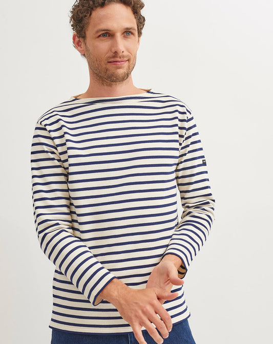 Het traditioneel Bretons gestreepte shirt (marinière) | ZWAAR KATOEN | Guildo R A