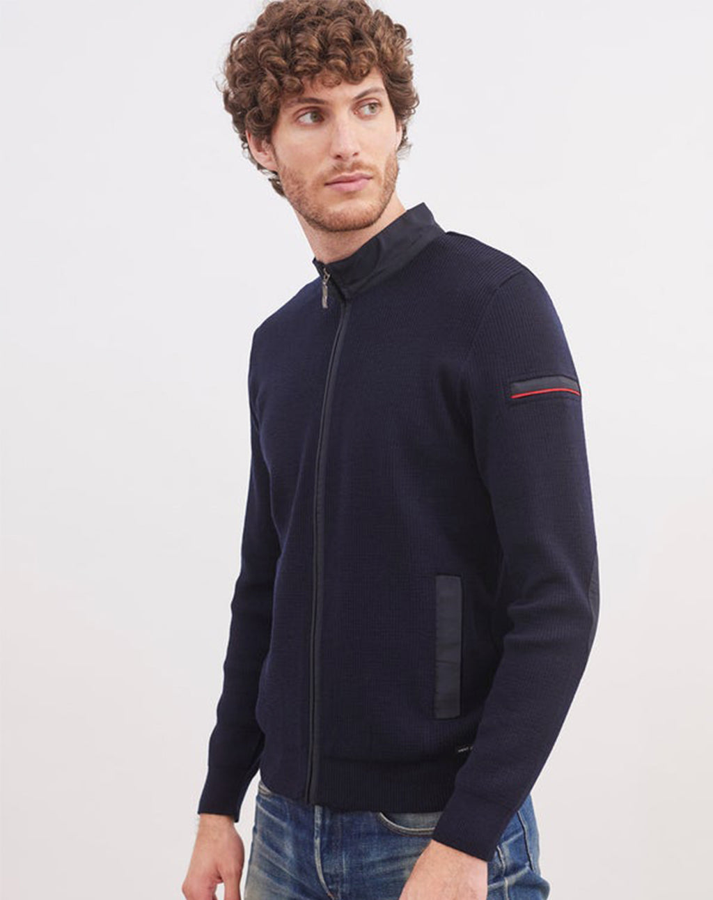 Wollen herenvest | Navigateur