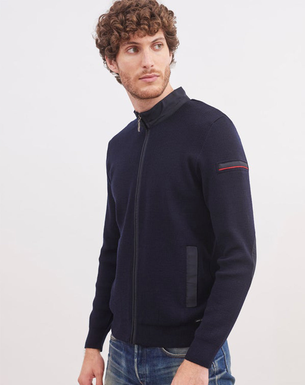 Wollen herenvest | Navigateur